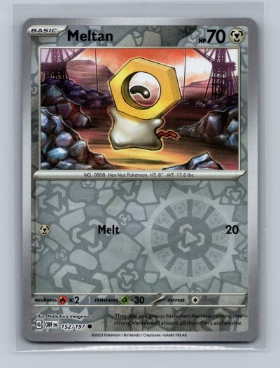 SV03: Obsidian Flames #152/197 Meltan Holo