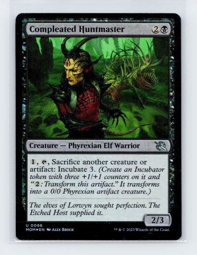 March of the Machine #96 Compleated Huntmaster - Foil