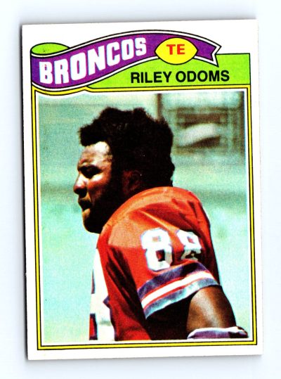 1977 Topps #35 Riley Odoms NFL - Set Break