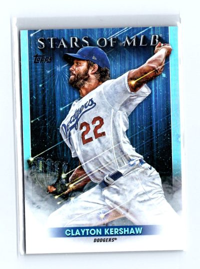 2022 Topps 1st Edition - Stars of MLB #SMLB-28 Clayton Kershaw