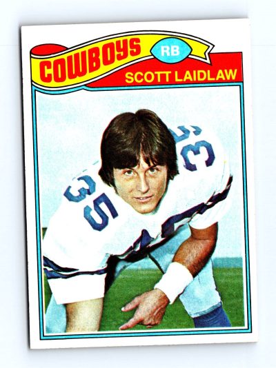 1977 Topps #76 Scott Laidlaw NFL - Set Break