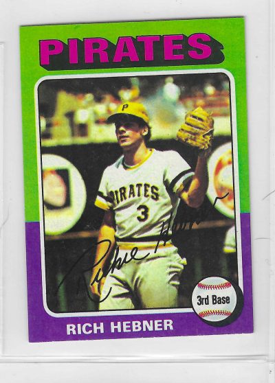 1975 Topps MINI Baseball - SET BREAK - Rich Hebner #492