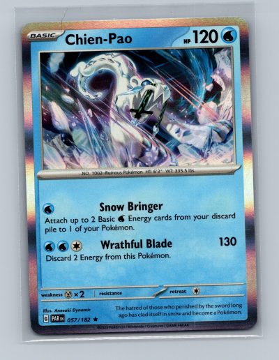 SV04: Paradox Rift #057/182 Chien-Pao Holo