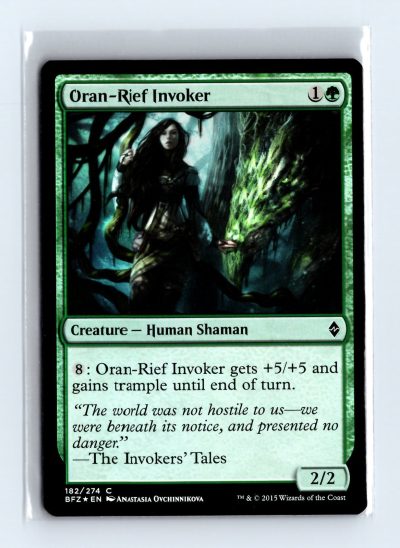 Battle for Zendikar #182 Oran-Rief Invoker
