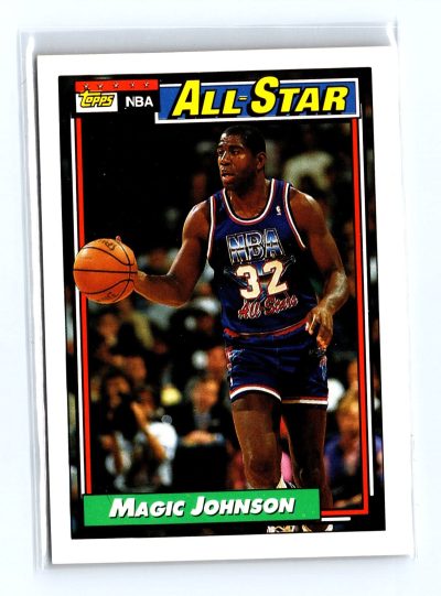 1992-93 Topps #126 Magic Johnson Gold