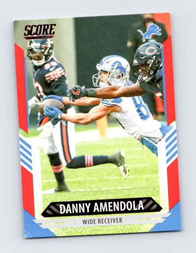 Danny Amendola 2021 Score Red #134 Detroit Lions NFL Trading Card