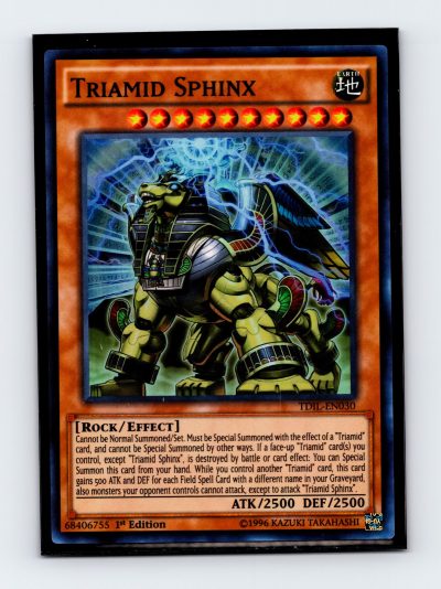 The Dark Illusion #TDIL-EN030 Triamid Sphinx