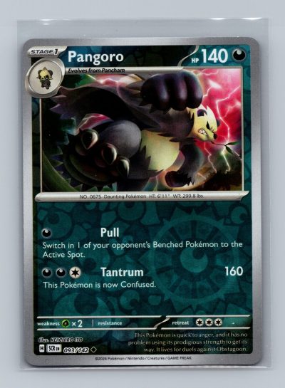 SV07: Stellar Crown #093/142 Pangoro Foil