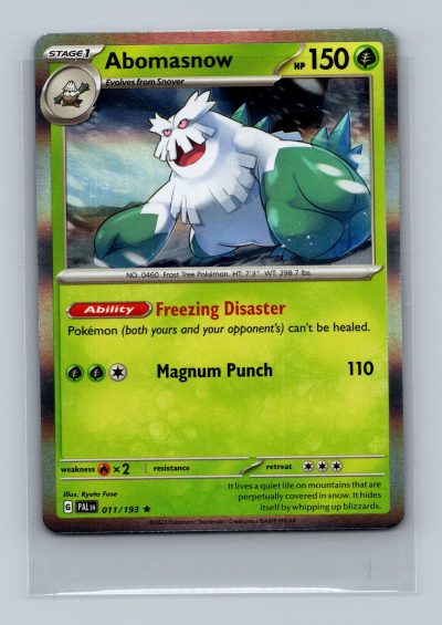 SV02: Paldea Evolved #011/193 Abomasnow Foil
