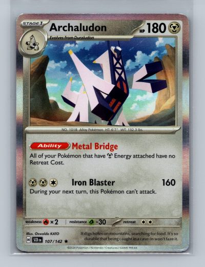 SV07: Stellar Crown #107/142 Archaludon Foil