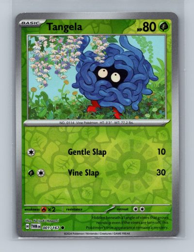 SV06: Twilight Masquerade #001/167 Tangela Foil