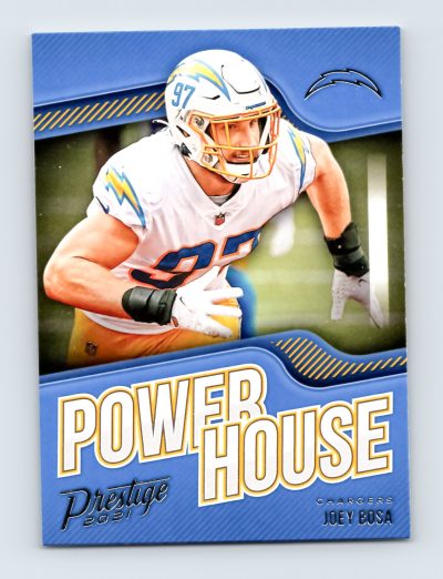 Joey Bosa 2021 Panini Prestige Power House #PH-JB Chargers Card EXCELLENT