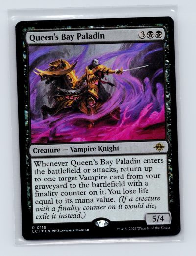 The Lost Caverns of Ixalan #115 Queen's Bay Paladin - Foil