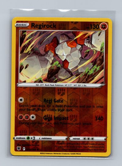 SWSH10: Astral Radiance #075/189 Regirock Holo