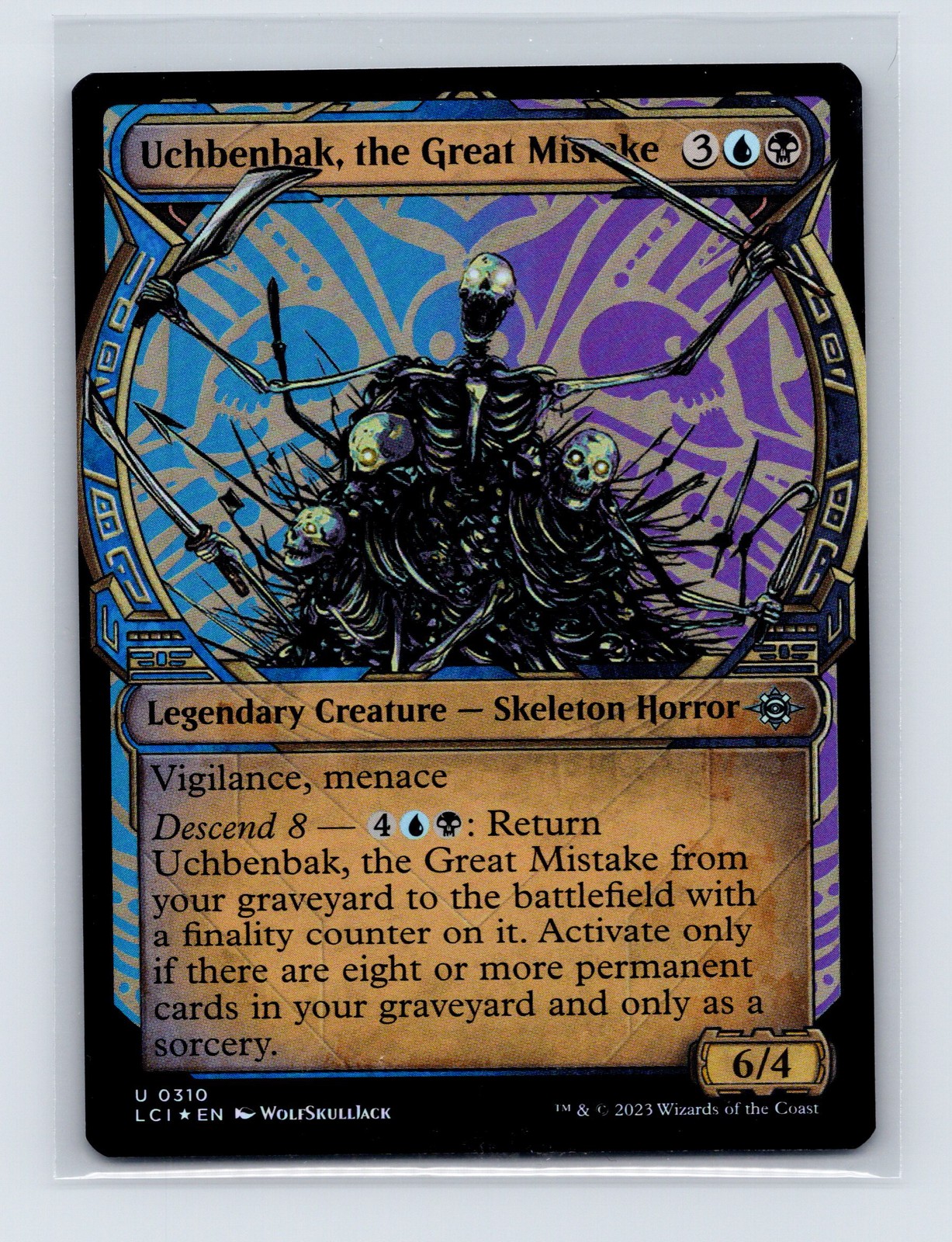 The Lost Caverns of Ixalan #310 Uchbenbak, the Great Mistake (Showcase) - Foil