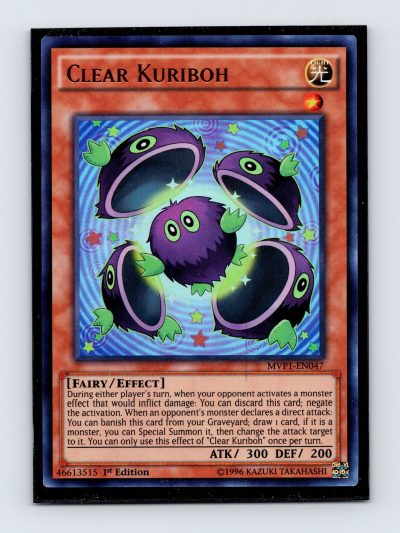 The Dark Side of Dimensions Movie Pack: Gold Edition #MVP1-ENG47 Clear Kuriboh