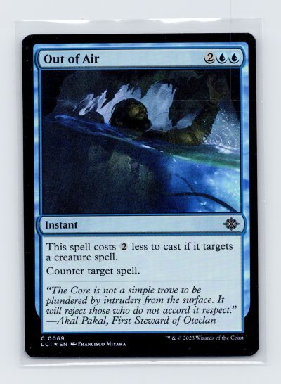 The Lost Caverns of Ixalan #69 Out of Air - Foil