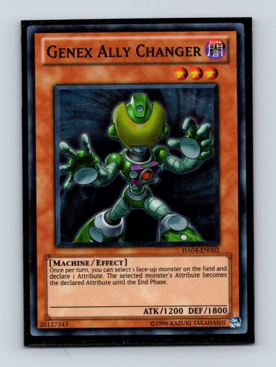 Hidden Arsenal 4 #HA04-EN003 Genex Ally Changer