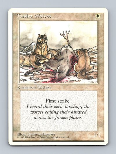 Fourth Edition Tundra Wolves