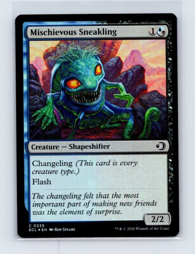 Lorwyn Eclipsed #235 Mischievous Sneakling - Foil