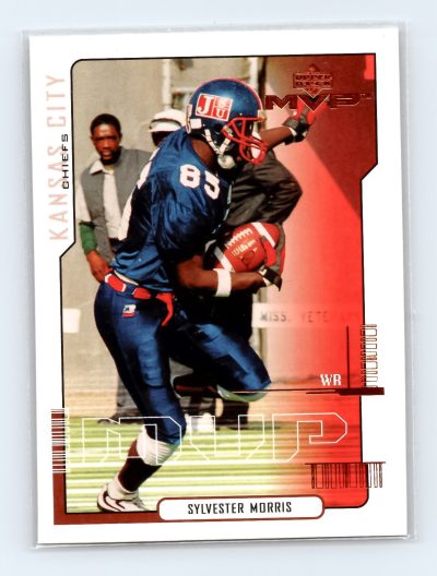 2000 Upper Deck MVP #200 Sylvester Morris Silver Script Kansas City Chiefs