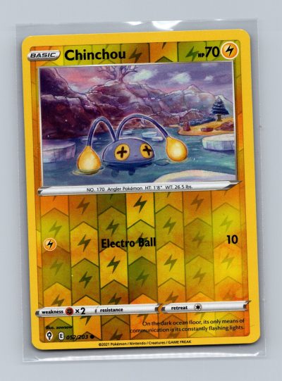 SWSH07: Evolving Skies #052/203 Chinchou Holo