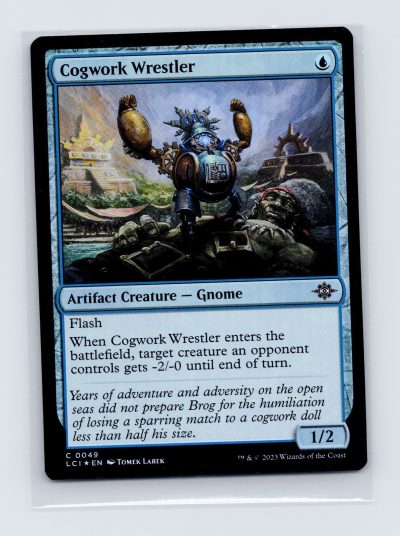 The Lost Caverns of Ixalan #49 Cogwork Wrestler - Foil