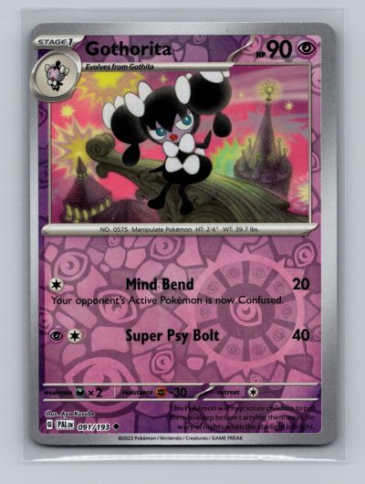 SV02: Paldea Evolved #091/193 Gothorita Holo