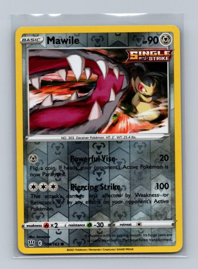 SWSH05: Battle Styles #100/163 Mawile Holo
