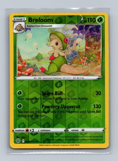 SWSH09: Brilliant Stars #004/172 Breloom Holo