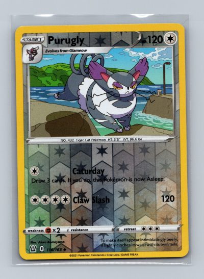 SWSH05: Battle Styles #116/163 Purugly Holo