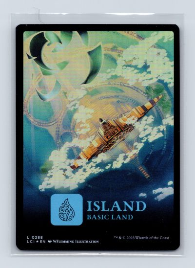 The Lost Caverns of Ixalan #288 Island (0288) - Foil