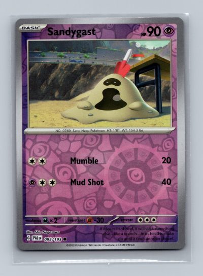 SV02: Paldea Evolved #095/193 Sandygast Holo