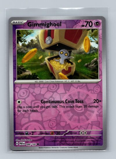 SV04: Paradox Rift #088/182 Gimmighoul Holo