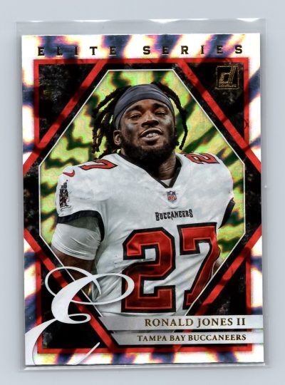 2021 Donruss Elite Series Ronald Jones II #ES-RJO Buccaneers EXCELLENT