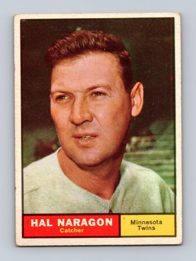 1961 Topps #92 Hal Naragon