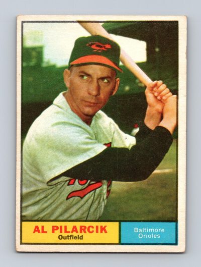 1961 Topps #62 Al Pilarcik