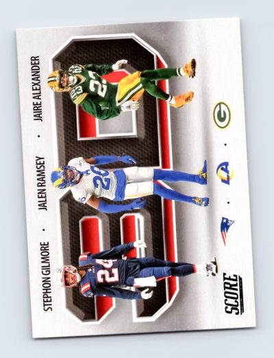 2021 Score Football Card #3D6 Alexander Ramsey Gilmore 3D EXCELLENT
