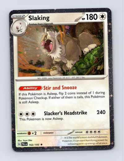 SV02: Paldea Evolved #162/193 Slaking Holo Pokemon