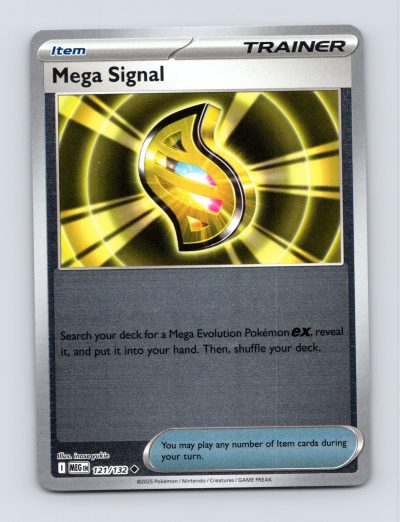 ME01: Mega Evolution #121/132 Mega Signal Reverse Holo Pokemon