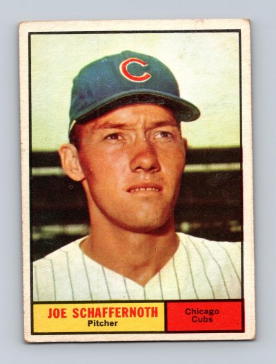 1961 Topps #58 Joe Schaffernoth