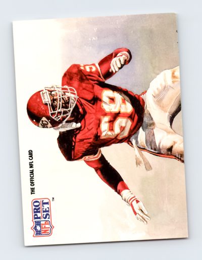 1991 Pro Set #420 Derrick Thomas Kansas City Chiefs NFL Card EXCELLENT