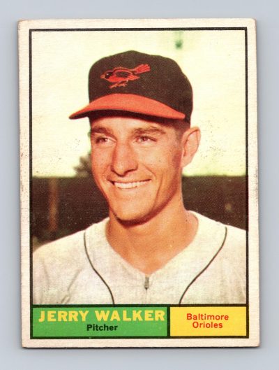 1961 Topps #85 Jerry Walker
