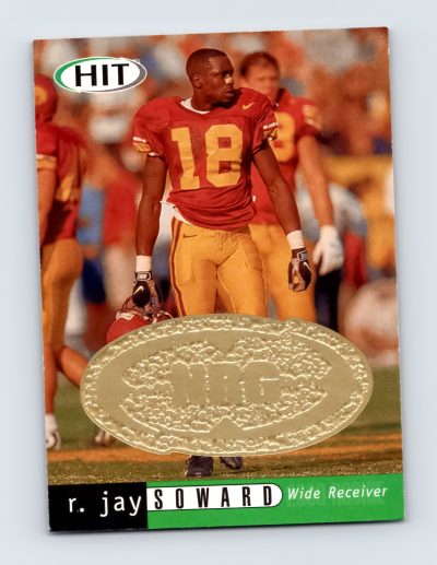 2000 SAGE HIT #18 R. Jay Soward Florida State Football Card EXCELLENT
