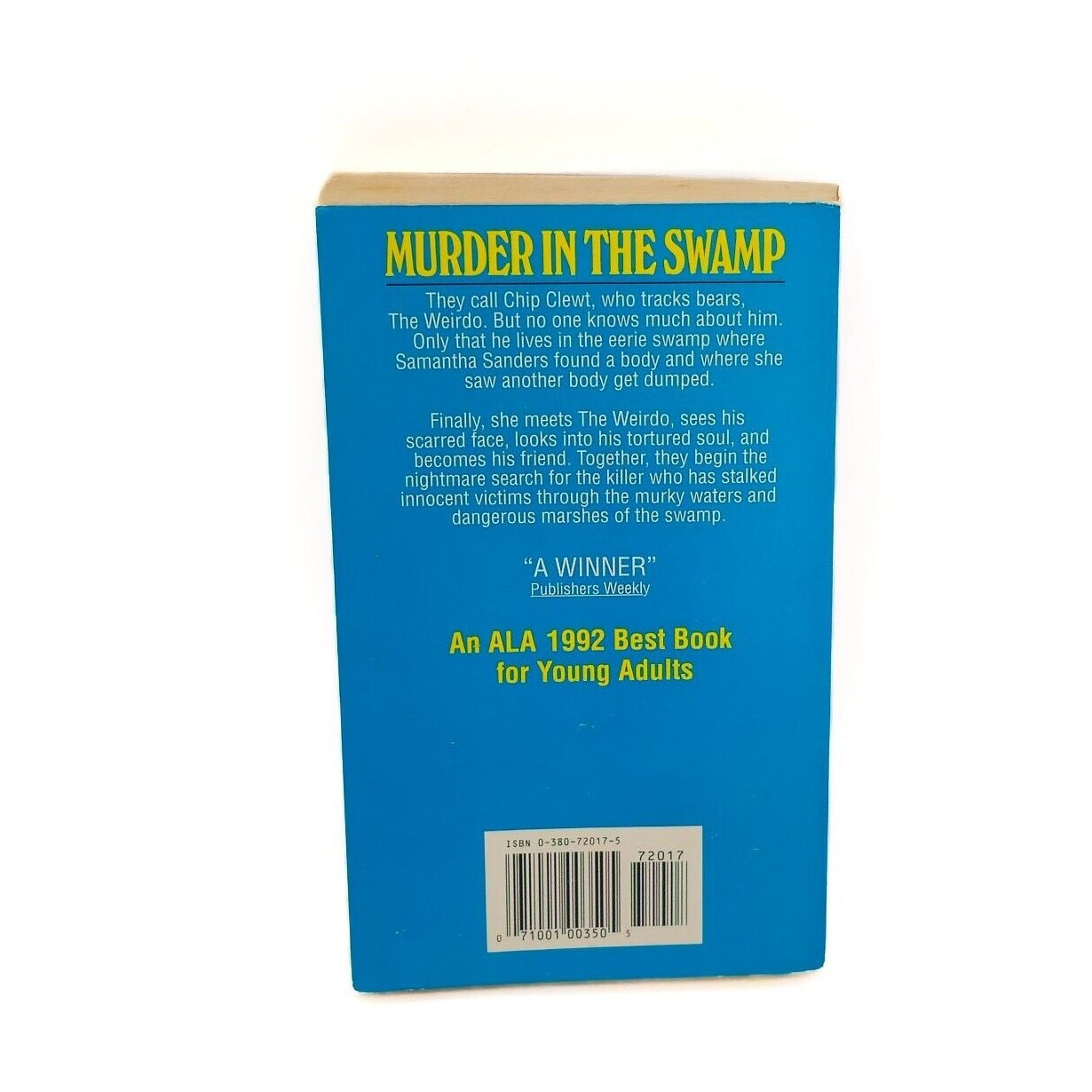 The Weirdo by Theodore Taylor (1993 Paperback) - Image 2