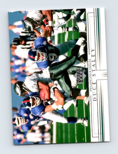 2001 Upper Deck #125 Duce Staley Philadelphia Eagles Football Card EXCELLENT