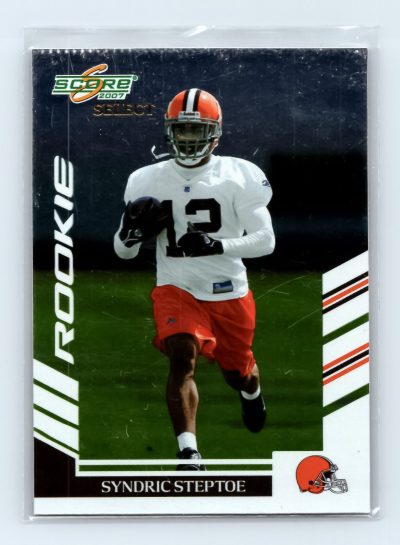 Syndric Steptoe 2007 Score Select #317 Browns Rookie Card Excellent