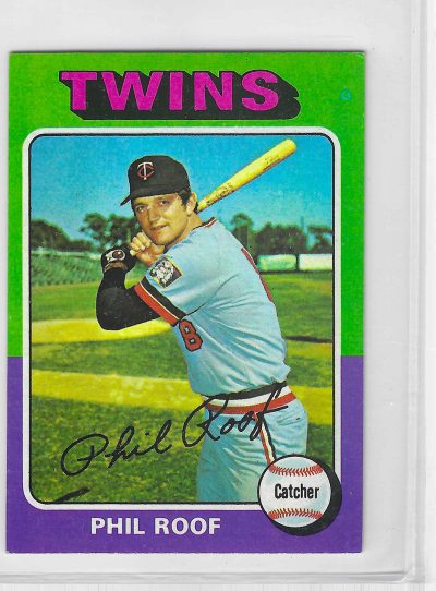 1975 Topps MINI Baseball - SET BREAK - Phil Roof #576