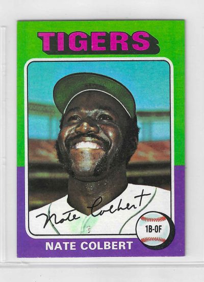 1975 Topps MINI Baseball - SET BREAK - Nate Colbert #599