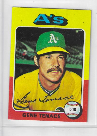 1975 Topps MINI Baseball - SET BREAK - Gene Tenace #535